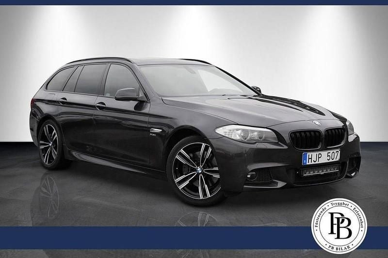 Grå Begagnad 2012 BMW 530 M Sport Kombi | 159 900 kr (Lite dyr) - Bild 1/3