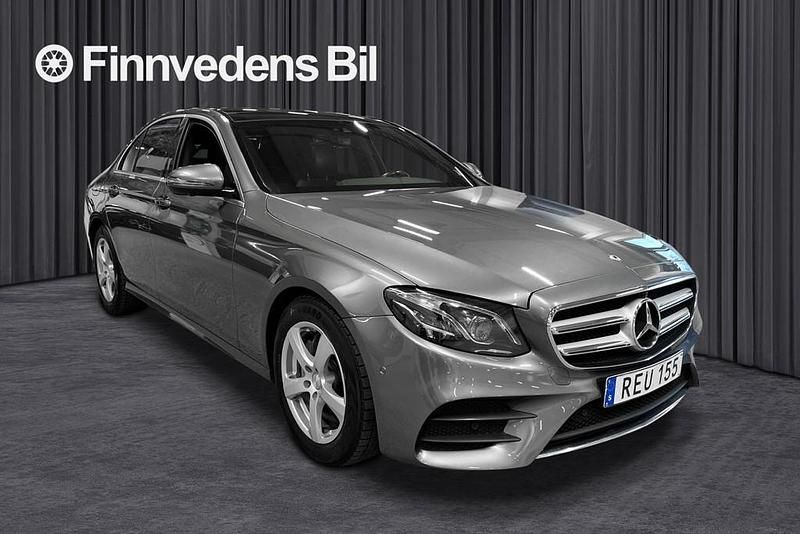 Begagnad Mercedes E220 194 HK (142 kW) 2017 Grå Sedan