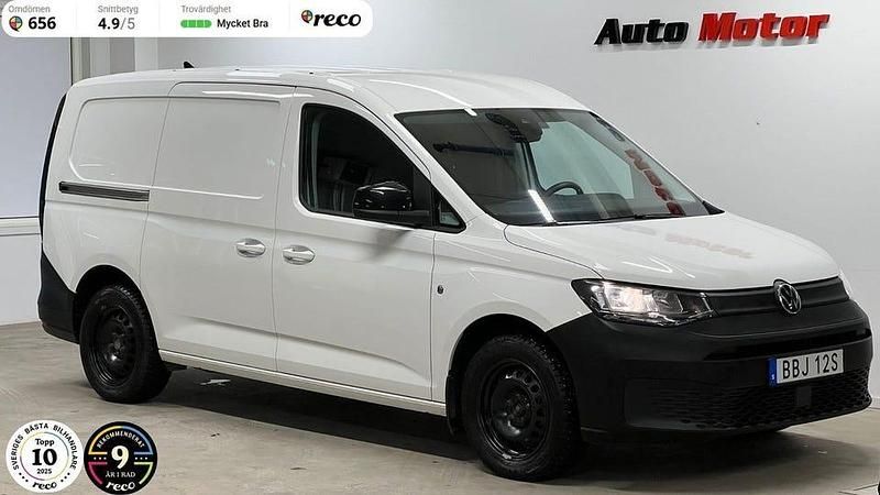 Vit Begagnad 2023 VW Caddy Maxi Minibuss | 299 900 kr (Dyr) - Bild 1/3