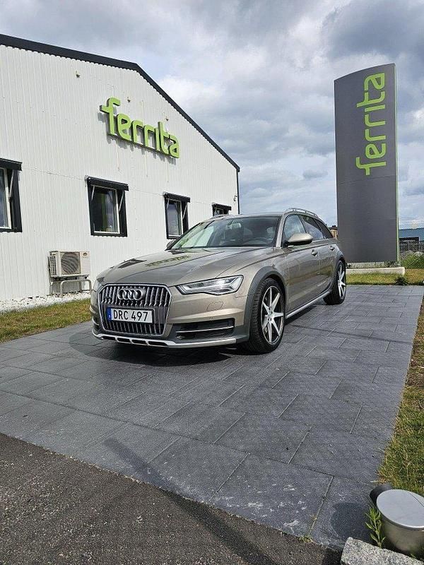 Brun Begagnad 2015 Audi A6 Allroad Kombi | 179 000 kr (Marknadspris) - Bild 1/4