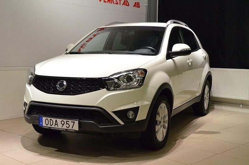 Begagnad Ssangyong (KGM) Korando 177 HK (130 kW) 2017 Vit SUV