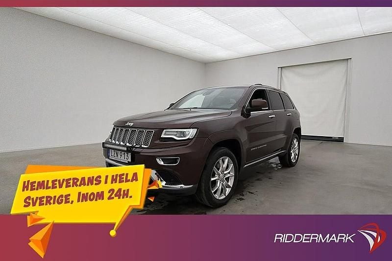 Brun Begagnad 2015 Jeep Grand Cherokee Summit SUV | 209 900 kr (Marknadspris) - Bild 1/3
