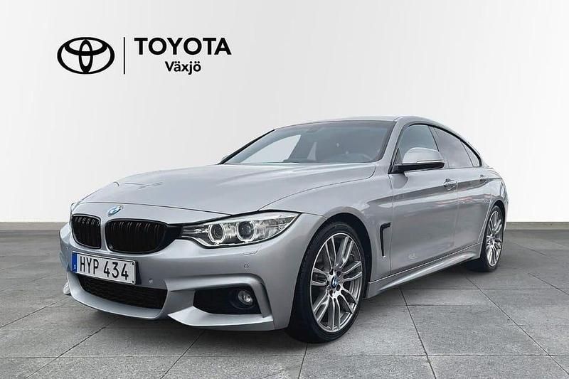 Silver Begagnad 2015 BMW 435 Gran Coupé M Sport Sportkupé | 319 000 kr (Marknadspris) - Bild 1/4