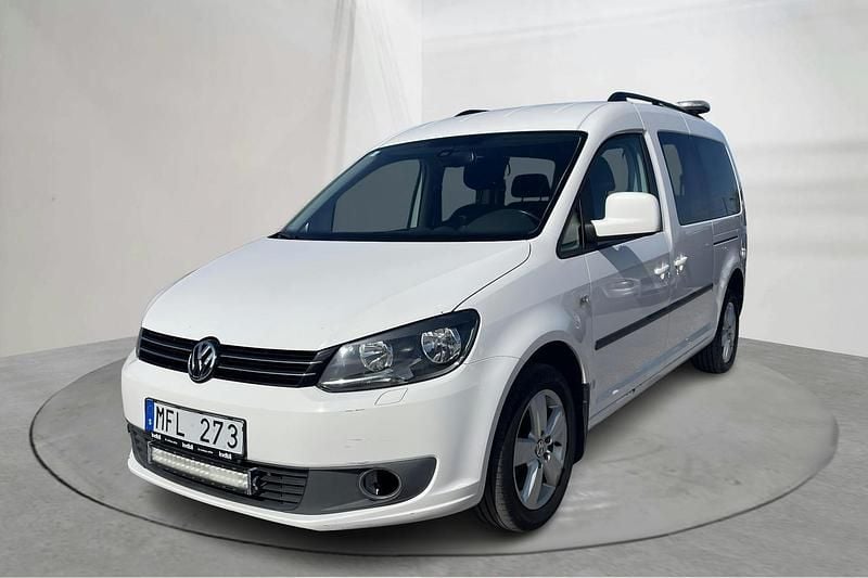 Vit Begagnad 2012 VW Caddy Minibuss | 79 000 kr - Bild 1/4