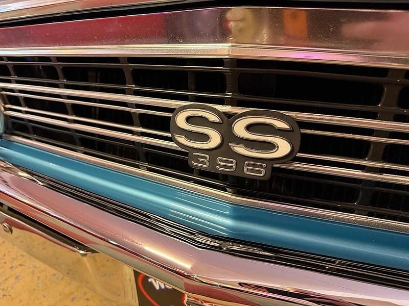 Begagnad Chevrolet Chevelle 325 HK (239 kW) 1967 Marina blue Cab