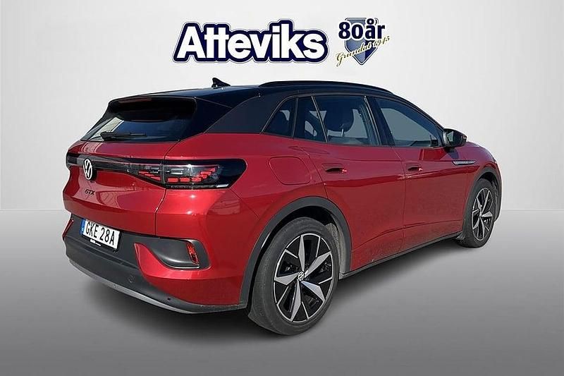 Begagnad VW ID.4 GTX 250 kW (340 HK) 2022 Mörkröd SUV