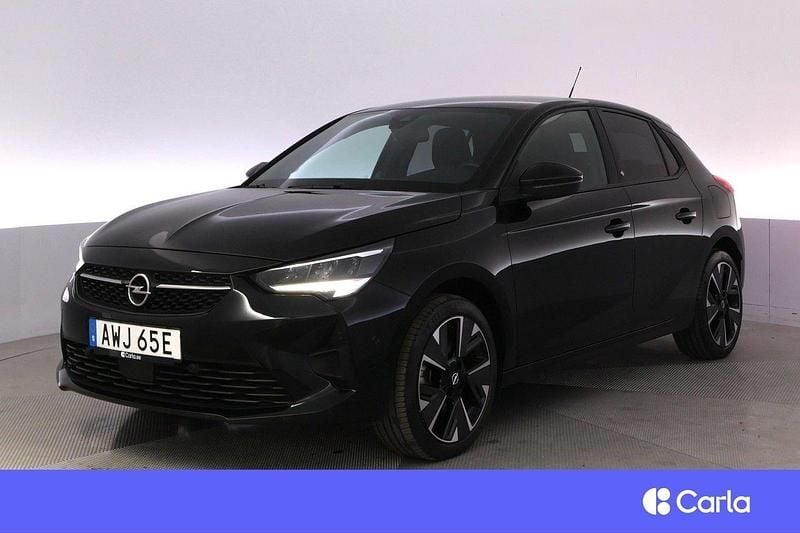 Svart Begagnad 2022 Opel Corsa-e Halvkombi | 229 900 kr (Dyr) - Bild 1/4