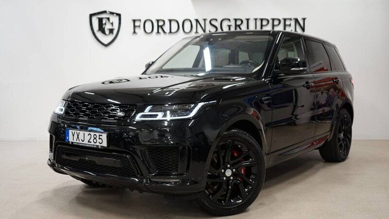 Svart Begagnad 2019 Land Rover Range Rover Sport HSE Dynamic SUV | 609 800 kr (Marknadspris) - Bild 1/4