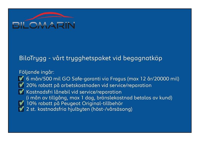 Begagnad Peugeot 2008 Allure 131 HK (96 kW) 2021 Grå SUV