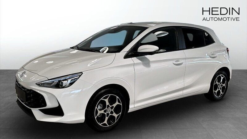 Vit Ny 2024 MG MG3 Luxury Halvkombi | 284 990 kr (Marknadspris) - Bild 1/4