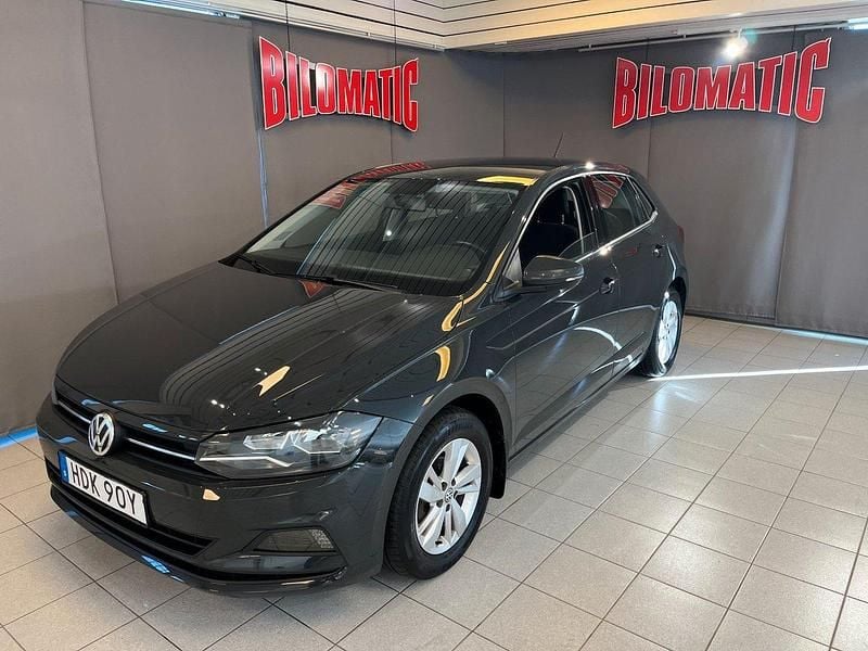 Grå Begagnad 2020 VW Polo Halvkombi | 165 000 kr (Marknadspris) - Bild 1/4