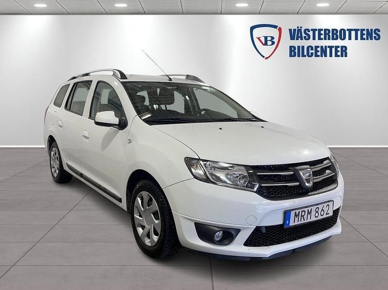 Vit Begagnad 2015 Dacia Logan MCV Kombi | 54 898 kr - Bild 1/4