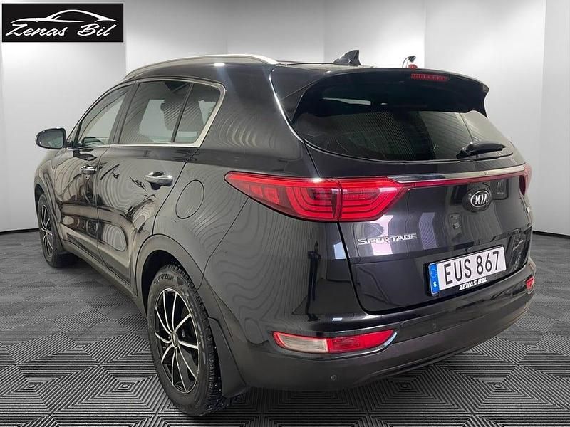 Begagnad Kia Sportage Advance 116 HK (85 kW) 2016 Svart SUV