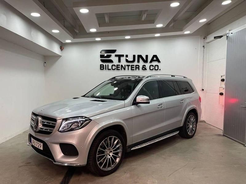 Silver Begagnad 2016 Mercedes GLS350 AMG SUV | 479 900 kr (Marknadspris) - Bild 1/4