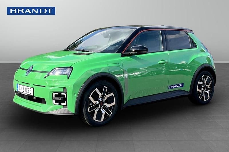 Grön Ny 2025 Renault R5 Techno Halvkombi | 419 900 kr (Marknadspris) - Bild 1/3