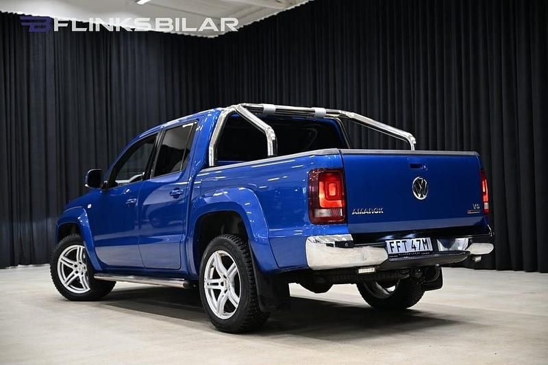 Begagnad VW Amarok Aventura 258 HK (189 kW) 2020 Blå metallic Pickup