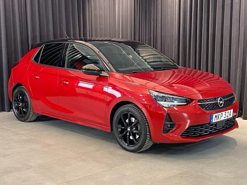 Röd Begagnad 2020 Opel Corsa Ultimate Halvkombi | 189 500 kr (Marknadspris) - Bild 1/4