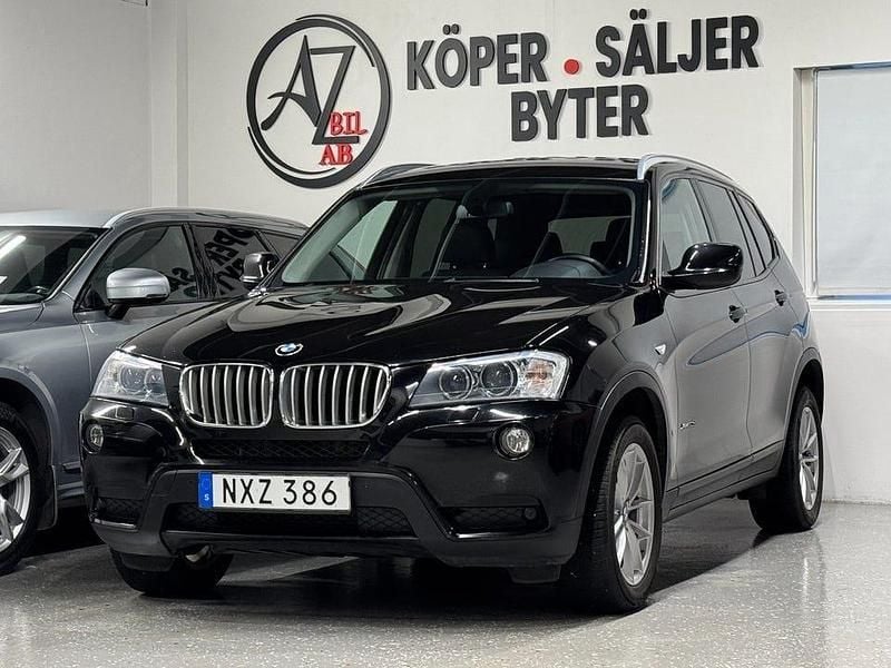 Svart Begagnad 2013 BMW X3 SUV | 149 900 kr (Marknadspris) - Bild 1/4