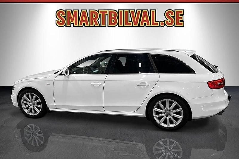 Begagnad Audi A4 S-Line 179 HK (131 kW) 2014 Vit Kombi
