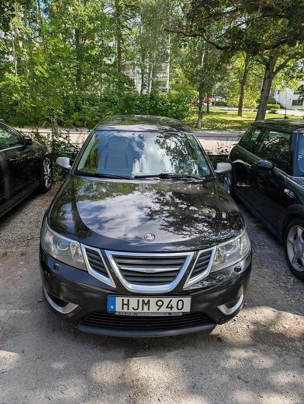 Svart Begagnad 2008 Saab 9-3 Aero Kombi | 49 000 kr (Bra pris) - Bild 1/4