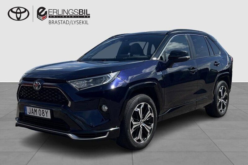 Blå Begagnad 2020 Toyota RAV4 Hybrid Premium SUV | 389 000 kr (Marknadspris) - Bild 1/4