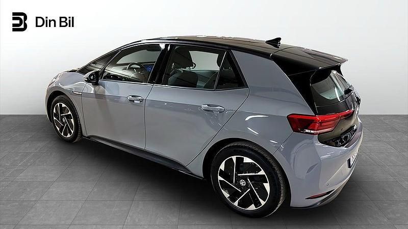 Begagnad VW ID.3 Pro 150 kW (204 HK) 2020 Grå Halvkombi