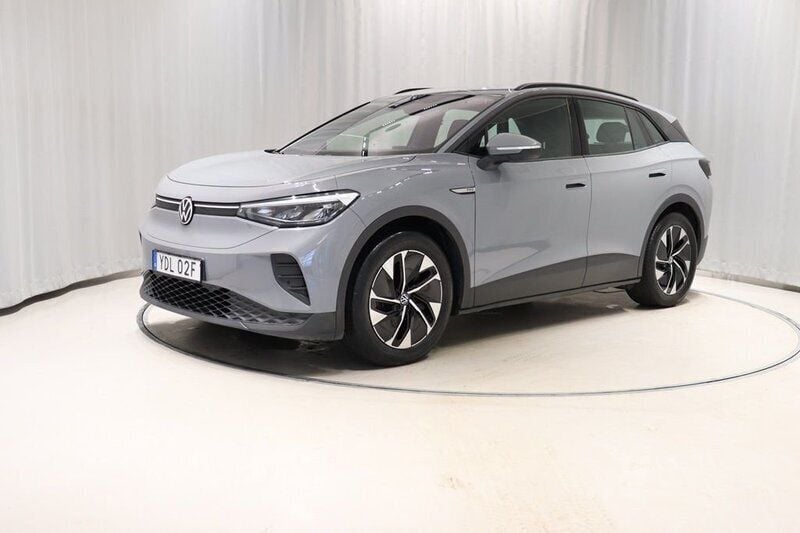 Grå Begagnad 2021 VW ID.4 Pro Performance SUV | 229 900 kr - Bild 1/4