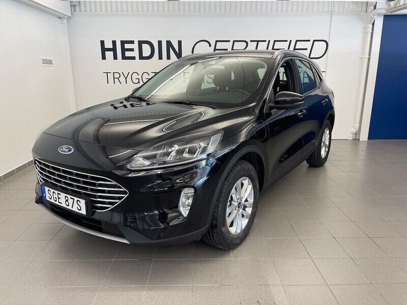Svart Begagnad 2022 Ford Kuga Titanium SUV | 379 900 kr - Bild 1/4