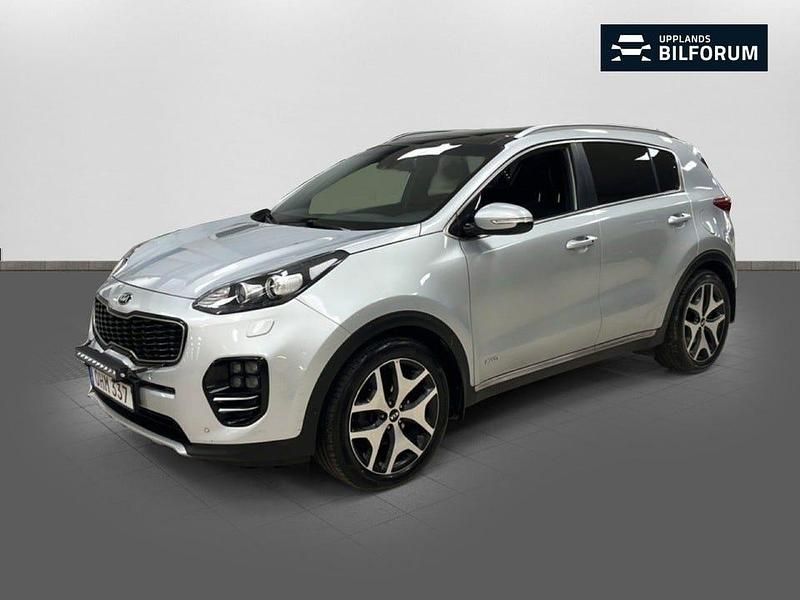Sparkling silver Begagnad 2016 Kia Sportage GT-Line SUV | 169 000 kr (Marknadspris) - Bild 1/4