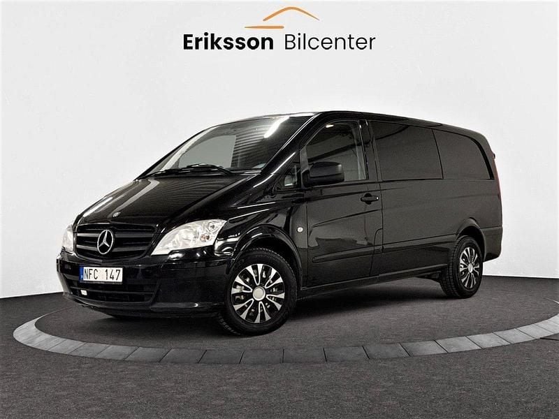Svart Begagnad 2013 Mercedes Vito Van | 74 900 kr (Lite dyr) - Bild 1/4