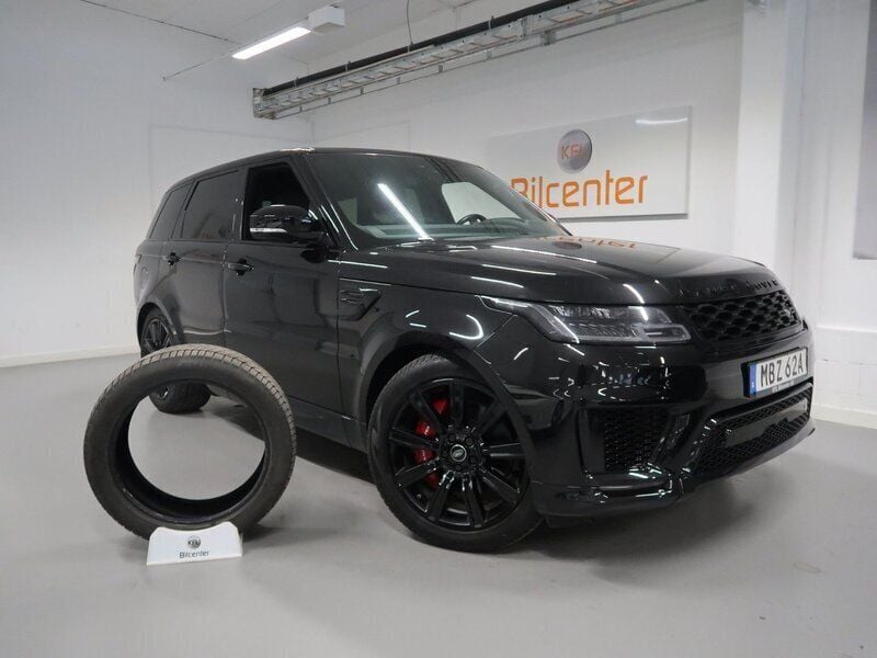 Svart Begagnad 2020 Land Rover Range Rover Sport HSE Dynamic SUV | 579 900 kr (Bra pris) - Bild 1/3