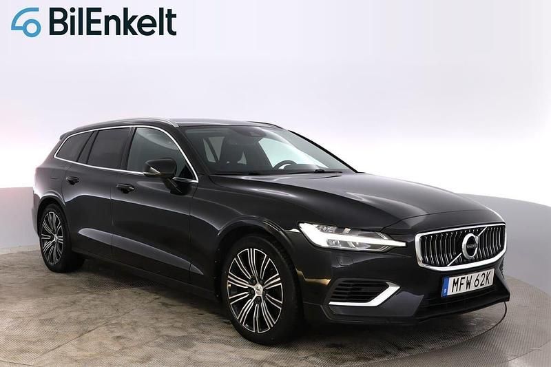 Svart Begagnad 2021 Volvo V60 Inscription Kombi | 288 900 kr (Bra pris) - Bild 1/4