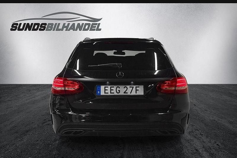 Begagnad Mercedes C43 AMG AMG 367 HK (269 kW) 2017 Svart Kombi