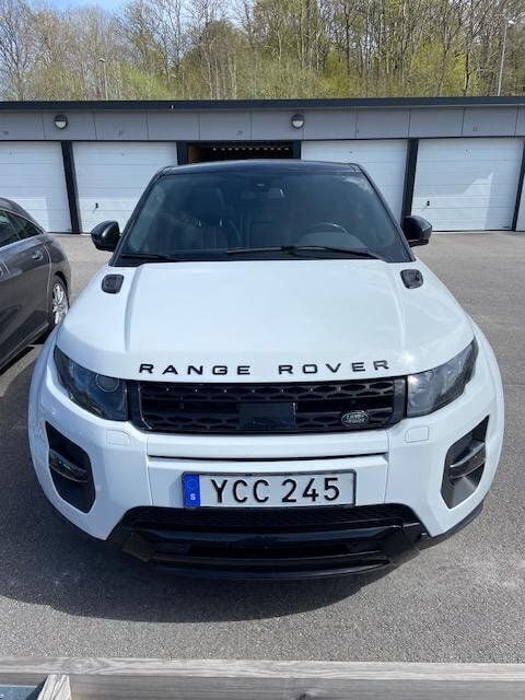 Vit Begagnad 2015 Land Rover Range Rover evoque SUV | 220 000 kr (Marknadspris) - Bild 1/4