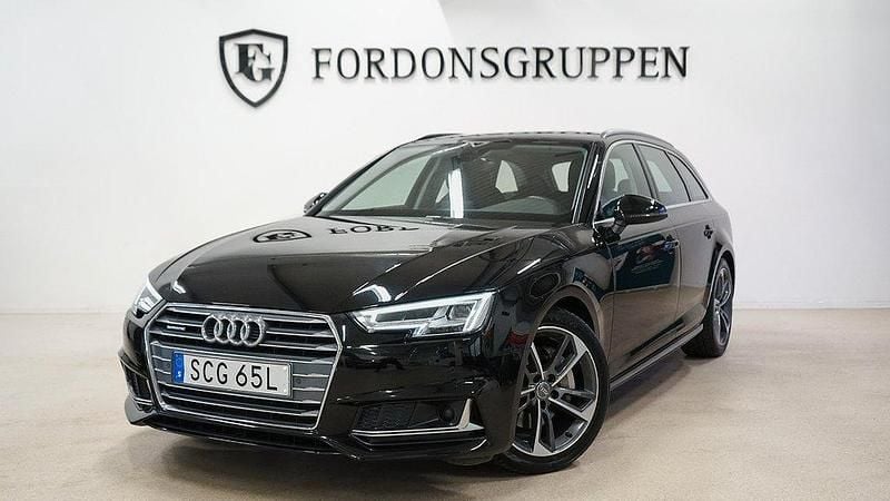 Svart Begagnad 2019 Audi A4 Sport Kombi | 249 800 kr (Bra pris) - Bild 1/4