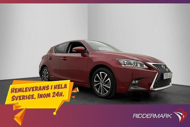 Begagnad Lexus CT200h 2018 Röd