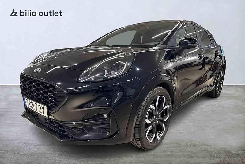 Svart Begagnad 2021 Ford Puma SUV | 174 900 kr (Superpris) - Bild 1/1