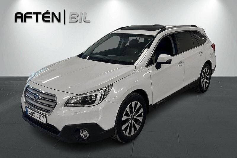 Vit Begagnad 2014 Subaru Outback SUV | 159 900 kr (Marknadspris) - Bild 1/3