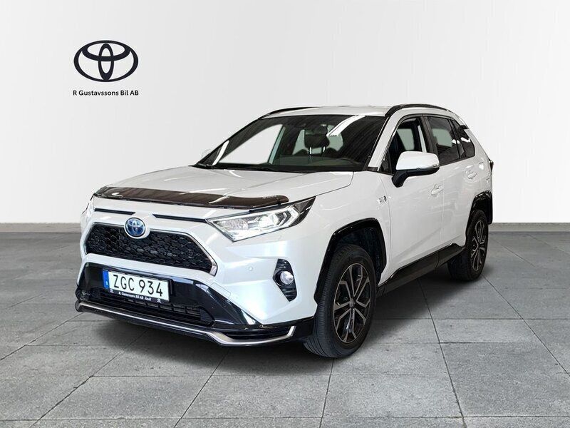 White pearl (070) Begagnad 2020 Toyota RAV4 Hybrid Edition SUV | 419 900 kr (Dyr) - Bild 1/4