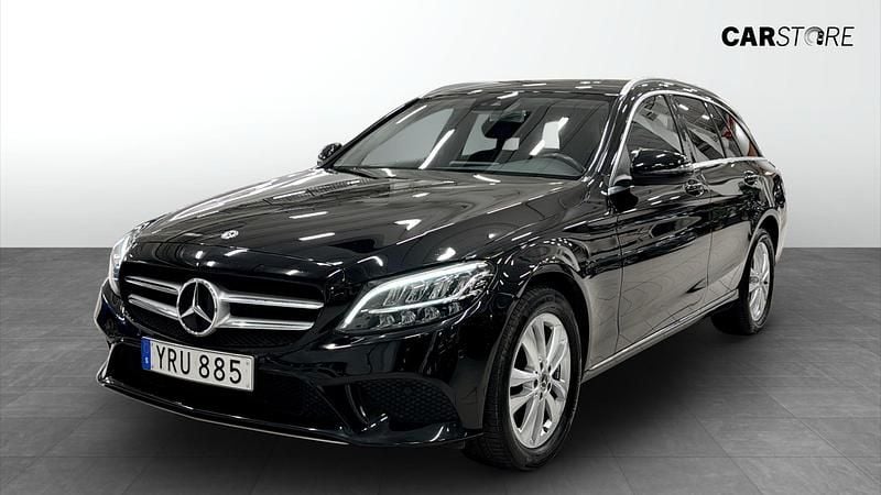 Svart Begagnad 2018 Mercedes C220 Avantgarde Kombi | 229 900 kr (Bra pris) - Bild 1/4