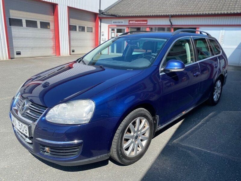 Mörkblå (blå) Begagnad 2009 VW Golf Kombi | 47 900 kr (Lite dyr) - Bild 1/4