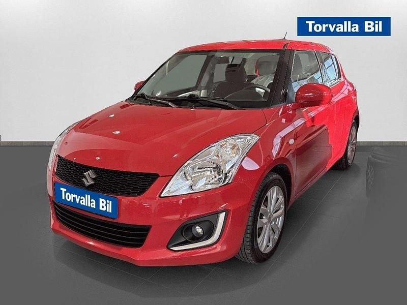 Röd Begagnad 2014 Suzuki Swift Halvkombi | 84 900 kr (Lite dyr) - Bild 1/4
