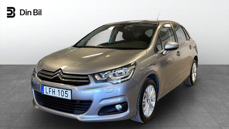 Silver Begagnad 2015 Citroën C4 Halvkombi | 79 500 kr (Marknadspris) - Bild 1/4