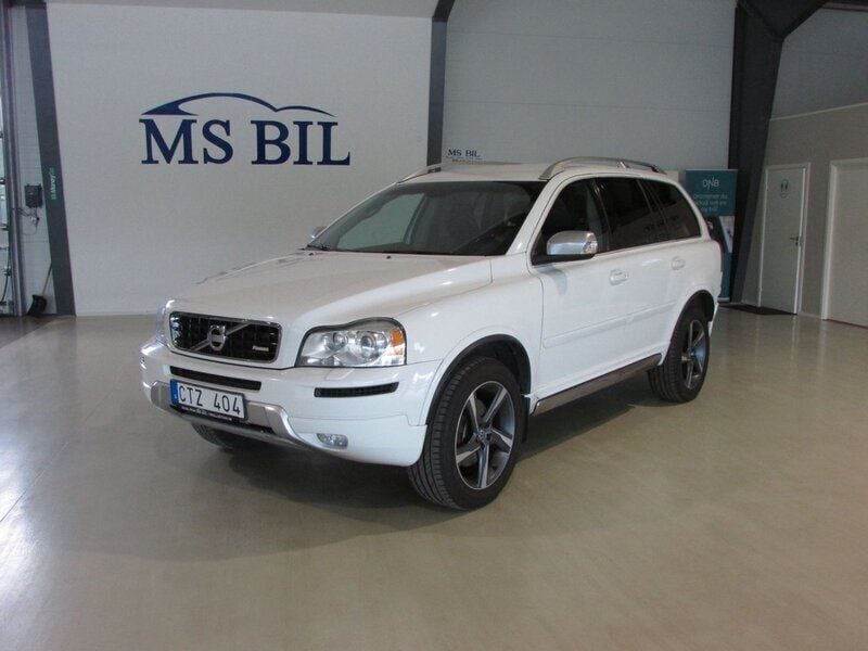 Vit Begagnad 2012 Volvo XC90 R-Design SUV | 148 500 kr (Dyr) - Bild 1/4