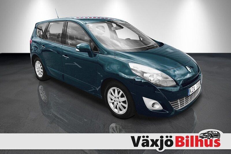 Grön Begagnad 2010 Renault Grand Scénic III Minibuss | 47 900 kr (Lite dyr) - Bild 1/4