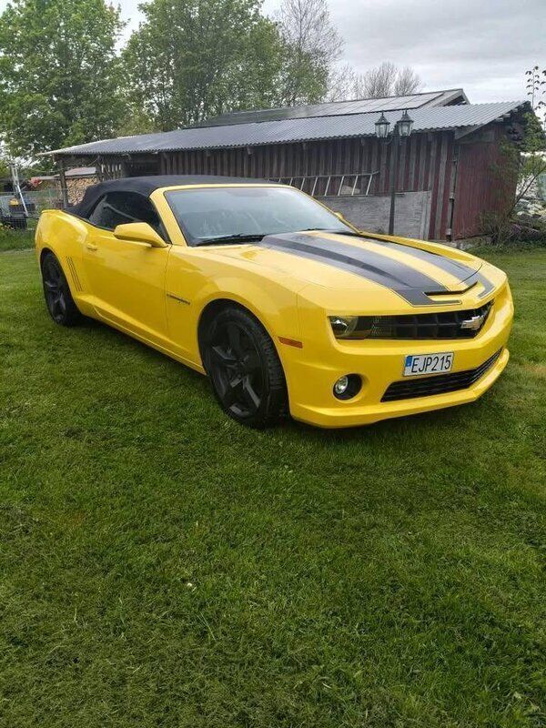 Gul Begagnad 2011 Chevrolet Camaro SS Cab | 325 000 kr (Marknadspris) - Bild 1/4
