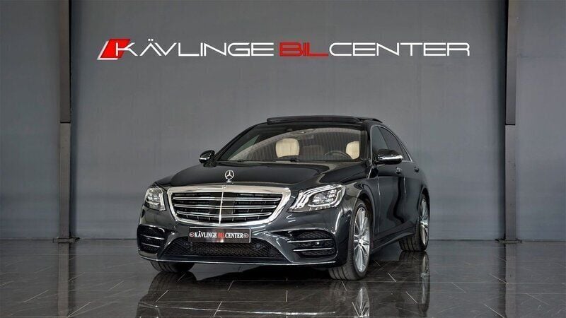 Svart Begagnad 2019 Mercedes S450 AMG Sedan | 689 900 kr - Bild 1/4