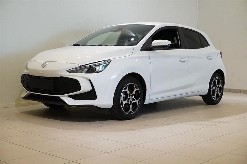 Vit Ny 2024 MG MG3 Halvkombi | 284 990 kr - Bild 1/4