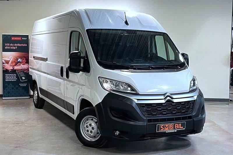 Vit Begagnad 2021 Citroën Jumper Minibuss | 299 000 kr (Marknadspris) - Bild 1/4