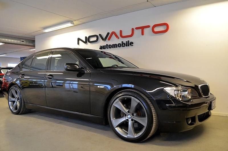 Begagnad BMW 730 Shadowline 231 HK (169 kW) 2008 Safirsvart metallic Sedan